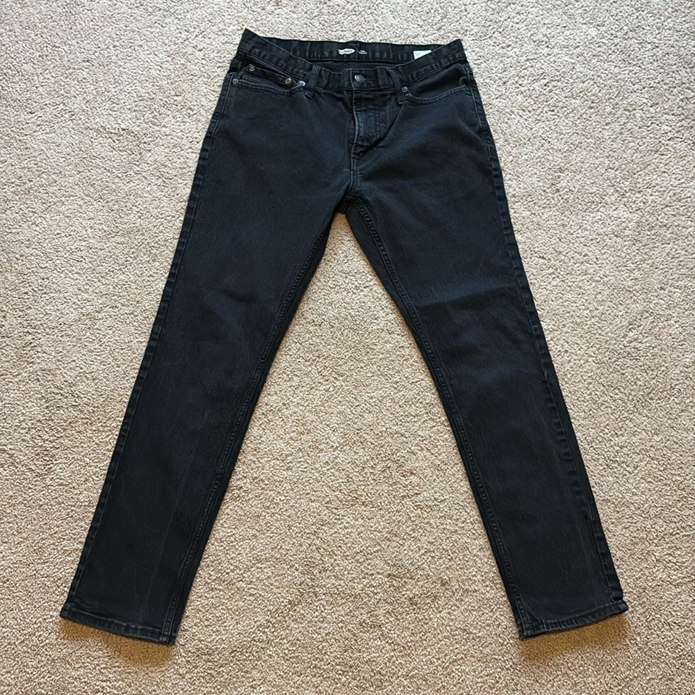Old Navy men’s black slim fit jeans size 31x30